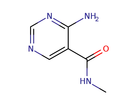 5-피리미딘카르복스아미드,4-아미노-N-메틸-(9CI)