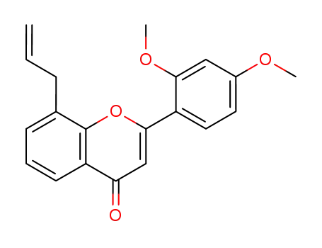 8-Allyl-2-(2,4-dimethoxy-phenyl)-chromen-4-one