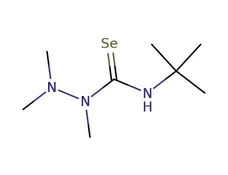 Molecular Structure of 5943-52-2 (1,1,2-Trimethyl-4-tert.-butyl-selenosemicarbazid)