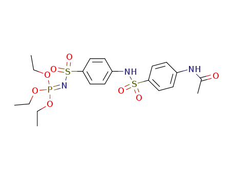 Phosphorimidic acid,
[[4-[[[4-(acetylamino)phenyl]sulfonyl]amino]phenyl]sulfonyl]-, triethyl ester