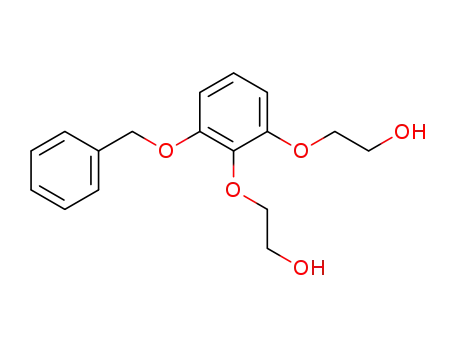 1-Benzyloxy-2,3-bis<2-hydroxyethoxy>benzol