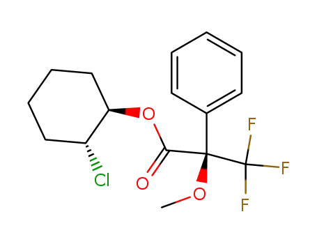 (R)-3,3,3-Trifluoro-2-methoxy-2-phenyl-propionic acid (1R,2R)-2-chloro-cyclohexyl ester