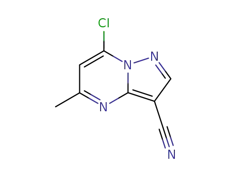 7-클로로-5-메틸피라졸로[1,5-A]피리미딘-3-탄소니트릴