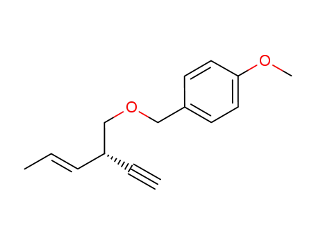 (S,E)-1-[(2-ethynylpent-3-enyloxy)methyl]-4-methoxybenzene