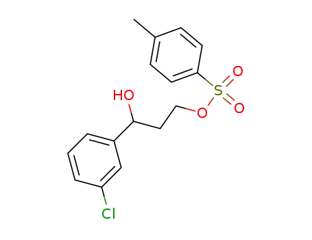 1-(3-chlorophenyl)-1-hydroxy-3-(p-toluenesulfonyloxy)propane