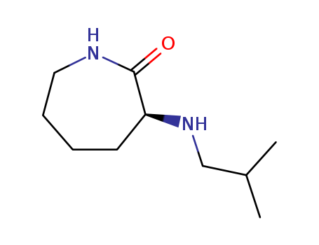 2H-AZEPIN-2-ONE, HEXAHYDRO-3-[(2-METHYLPROPYL)AMINO]-, (3S)-