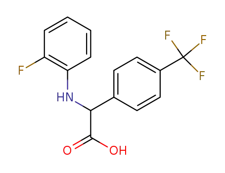 (2-Fluoro-phenylamino)-(4-trifluoromethyl-phenyl)-acetic acid