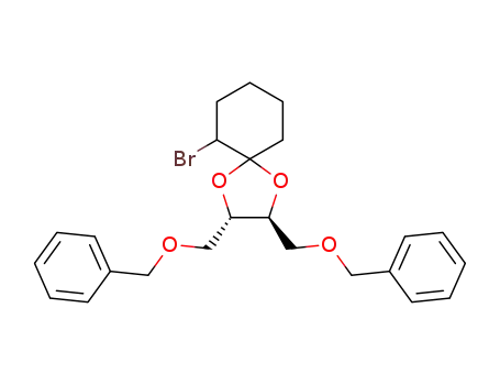 2-bromocyclohexan-1-one 1,4-di-O-benzyl-L-threitol ketal