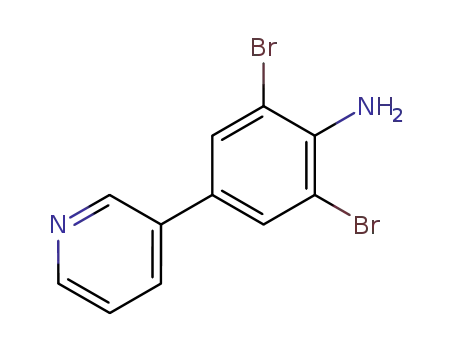 2,6-dibromo-4-(pyridin-3-yl)aniline