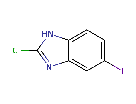 1H-Benzimidazole,2-chloro-6-iodo-