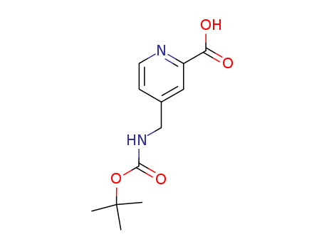 4-[(tert-ButoxycarbonylaMino)Methyl]pyridine-2-carboxylic Acid [Reagent for application of the exciton chirality Method]