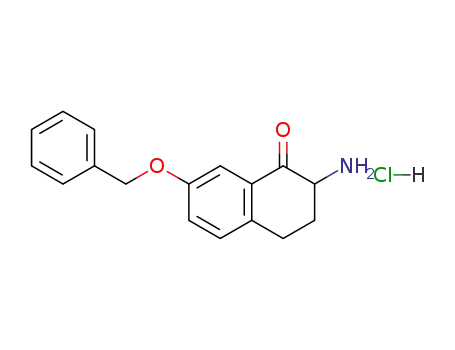 2-amino-7-benzyloxy-1-tetralone hydrochloride