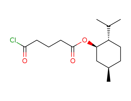 4-Chlorocarbonyl-butyric acid (1R,2S,5R)-2-isopropyl-5-methyl-cyclohexyl ester