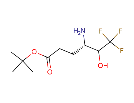 (4S)-tert-butyl 4-amino-6,6,6-trifluoro-5-hydroxyhexanoate