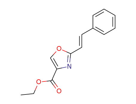 ETHYL 2-STYRYL-1,3-OXAZOLE-4-CARBOXYLATE