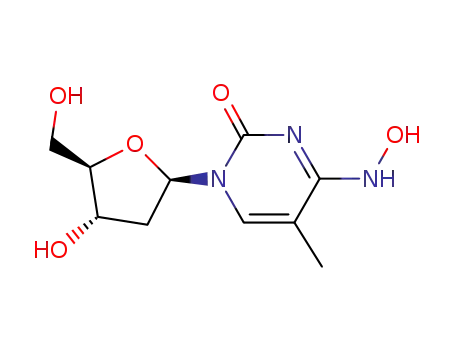 Molecular Structure of 1867-17-0 (2-Deoxy-N-hydroxy-5-methylcytidine)