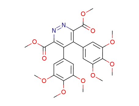 dimethyl 4,5-bis(3,4,5-trimethoxyphenyl)-1,2-diazine-3,6-dicarboxylate