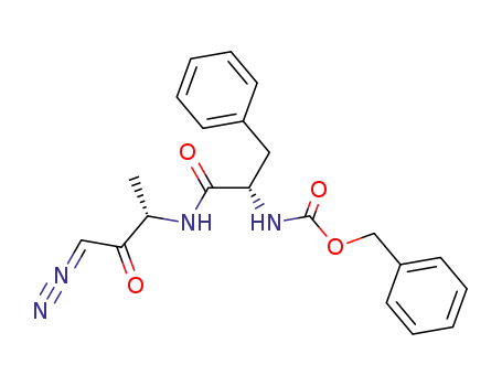 Molecular Structure of 71732-53-1 (Z-PHE-ALA-DIAZOMETHYLKETONE)