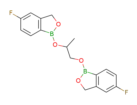 1,1′-(propane-1,2-diylbis(oxy))bis(5-fluoro-1,3-dihydrobenzo[c][1,2]oxaborole)