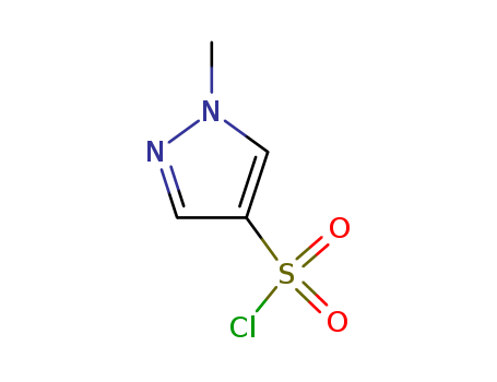1H-Pyrazole-4-sulfonylchloride,1-methyl-(9CI)