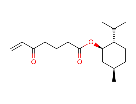 5-Oxo-hept-6-enoic acid (1R,2S,5R)-2-isopropyl-5-methyl-cyclohexyl ester