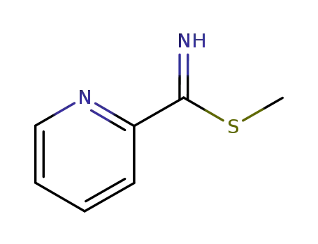 Molecular Structure of 88362-68-9 (2-Pyridinecarboximidothioic acid, methyl ester)