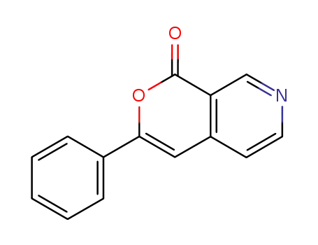 3-phenyl-1H-pyrano(3,4-c)pyridin-1-one