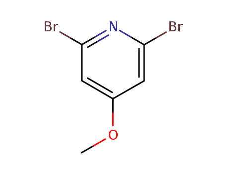 Molecular Structure of 117873-72-0 (2,6-Dibromo-4-methoxypyridine)