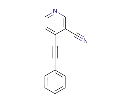 4-(phenylethynyl)pyridine-3-carbonitrile