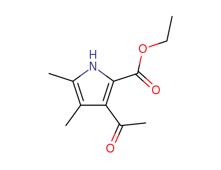 1H-Pyrrole-2-carboxylic acid, 3-acetyl-4,5-dimethyl-, ethyl ester