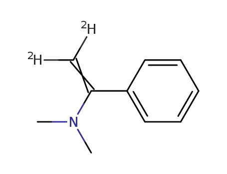 2,2-dideutero-1-phenyl-1-(dimethylamino)ethylene
