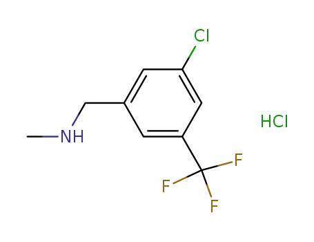 1-[3-chloro-5-(trifluoromethyl)phenyl]-N-methylmethanamine monohydrochloride