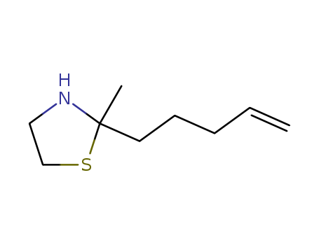 2-METHYL-2-(4-PENTENYL)THIAZOLIDINE