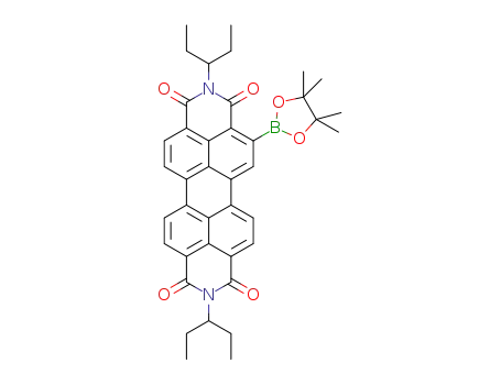 N,N’-bis(1-ethylpropyl)-2-(4,4,5,5-tetramethyl-1,3,2-dioxaborolan-2-yl)perylene-3,4:9,10-tetracarboxylic acid bisimide