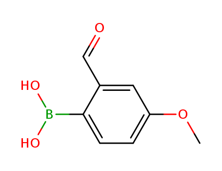 2-Formyl-4-methoxybenzeneboronic acid