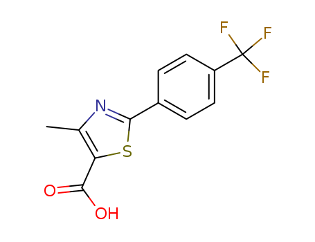 4-Methyl-2-[4-(trifluoromethyl)phenyl]thiazole-5-carboxylic acid 144059-86-9