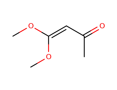 Molecular Structure of 50473-61-5 (4,4-DiMethoxy-3-buten-2-one)