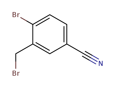 4-BroMo-3-(broMoMethyl)benzonitrile cas no. 190197-86-5 98%%