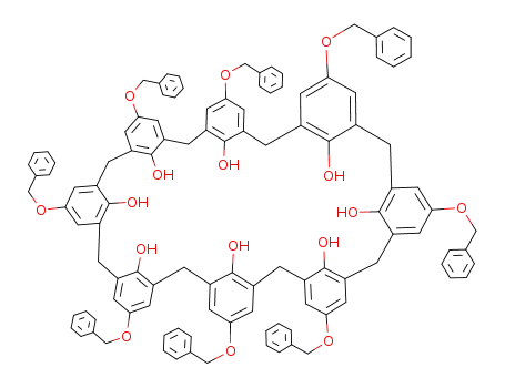 5,11,17,23,29,35,41,47-octakis(benzyloxy)-49,50,51,52,53,54,55,56-octahydroxycalix<8>arene