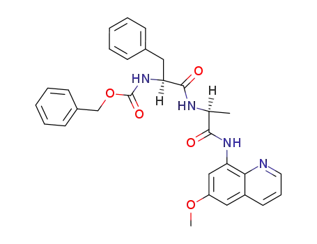 8-<(carbobenzoxy-phenylalanyl)alanylamino>-6-methoxyquinoline