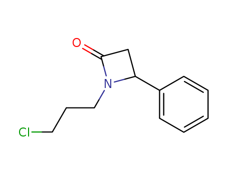 2-Azetidinone, 1-(3-chloropropyl)-4-phenyl-