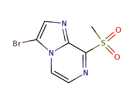 3-bromo-8-(methylsulfonyl)imidazo[1,2-a]pyrazine