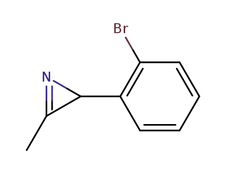 Molecular Structure of 877203-66-2 (3H-Azirine, 3-(2-bromophenyl)-2-methyl-)