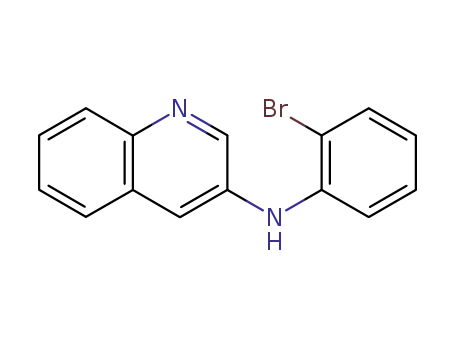 3-Quinolinamine, N-(2-bromophenyl)-