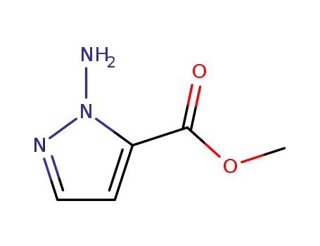 1H- 피라 졸 -5- 카르 복실 산, 1- 아미노 -, 메틸 에스테르 (9CI)