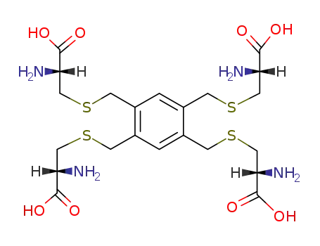 <i>S,S',S'',S'''</i>-benzene-1,2,4,5-tetrayltetramethyl-tetra-L-cysteine