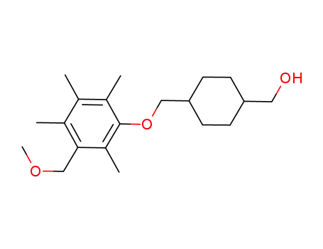 1-((4-(hydroxymethyl)cyclohexyl)methoxy)-5-(methoxymethyl)-2,3,4,6-tetramethylbenzene
