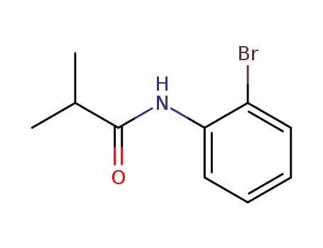 Molecular Structure of 430458-62-1 (N-(2-bromophenyl)-2-methylpropanamide)