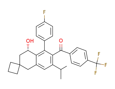 C<sub>30</sub>H<sub>28</sub>F<sub>4</sub>O<sub>2</sub>