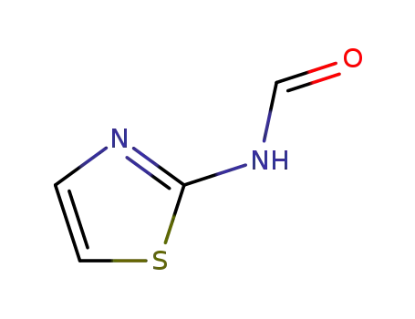 Molecular Structure of 25602-39-5 (N-Thiazol-2-yl-forMaMide)